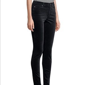 AG Jeans Farrah High-Rise Velvet Skinny Pants Size 26